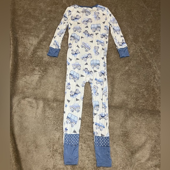 Posh Peanut Franklin One-Piece Convertible Footie 2T EUC Cars and Trucks print - Picture 6 of 14